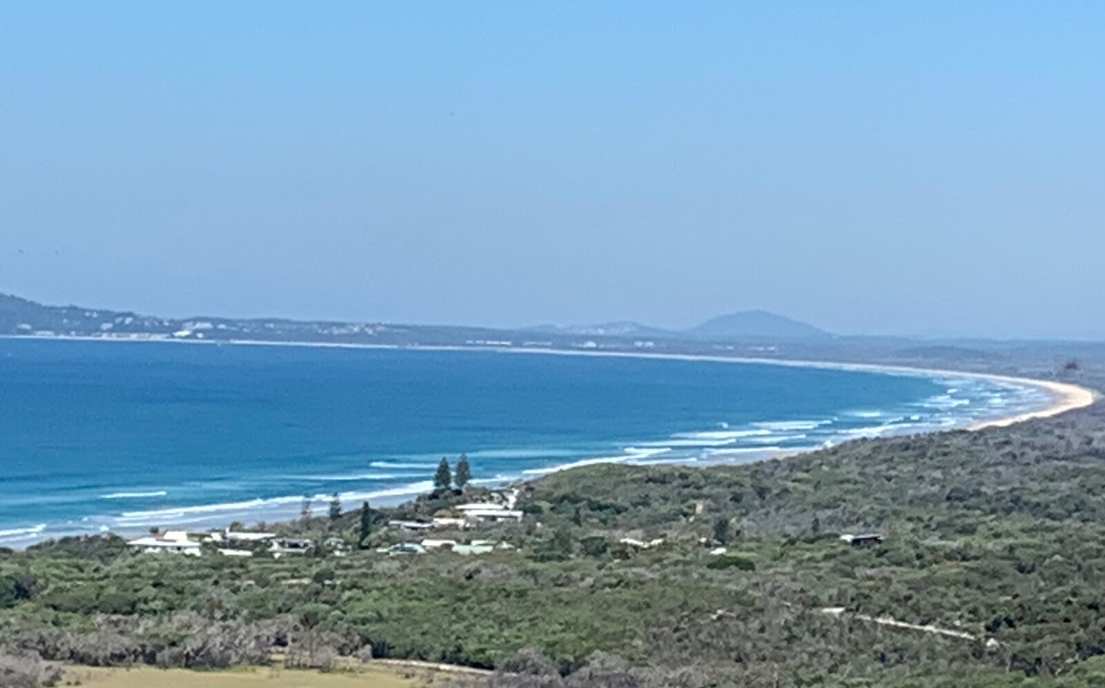 View from Mt Seawah south